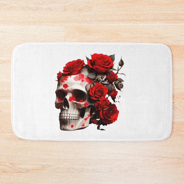 Item preview, SKULL ROSES HALLOWEEN DAY OF THE DEAD DIA DE MUERTOS MEXICAN #ogirdor designed and sold by ogirdorgraphics.