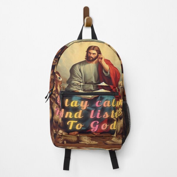 Item preview, Stay calm and listen to God designed and sold by JEC Productions.