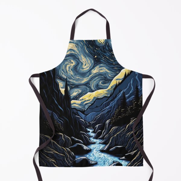 Item preview, Thule River Valley at Night designed and sold by OccultDreams.