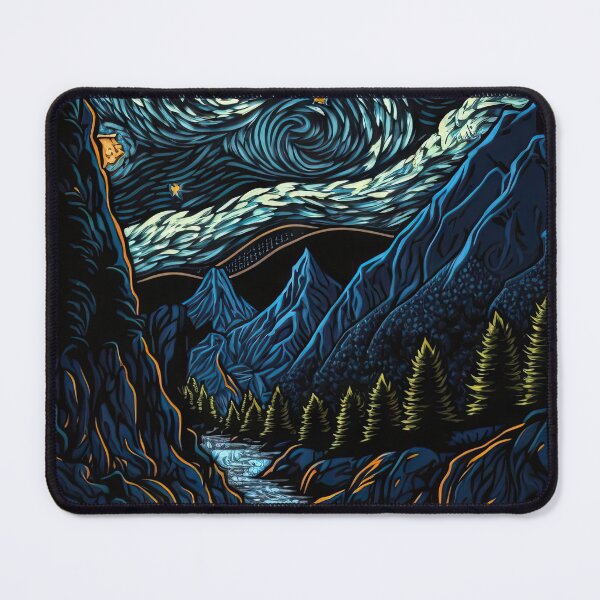Item preview, Agartha Mountain Stream (Variation) designed and sold by OccultDreams.