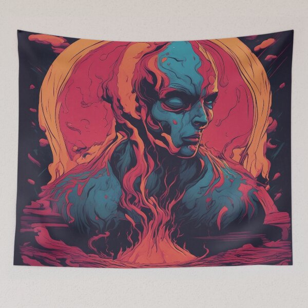 Item preview, Lava Luminary: The Enigmatic Odyssey of Volcano Man designed and sold by The-Library.