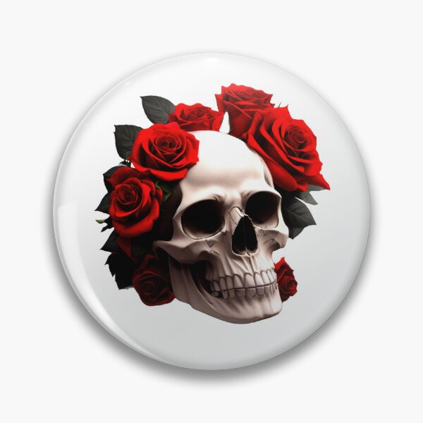 Item preview, SKULL ROSES HALLOWEEN DAY OF THE DEAD DIA DE MUERTOS MEXICAN #ogirdor designed and sold by ogirdorgraphics.