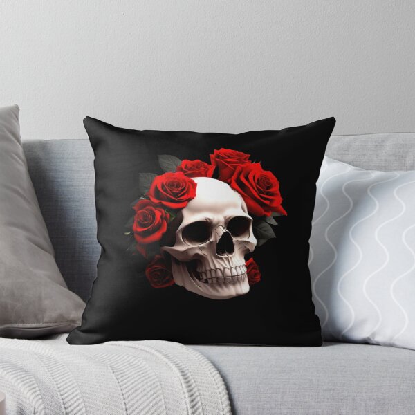 Item preview, SKULL ROSES HALLOWEEN DAY OF THE DEAD DIA DE MUERTOS MEXICAN #ogirdor designed and sold by ogirdorgraphics.