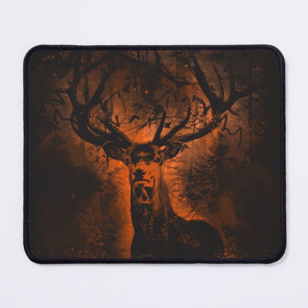 Item preview, Autumn Deer - Moonlight Shining Through Branches Premium  designed and sold by DanielleDMiller.