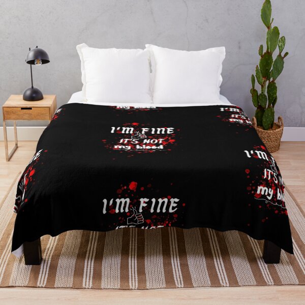 Item preview, I'm fine it's not my blood designed and sold by vaggleTown.