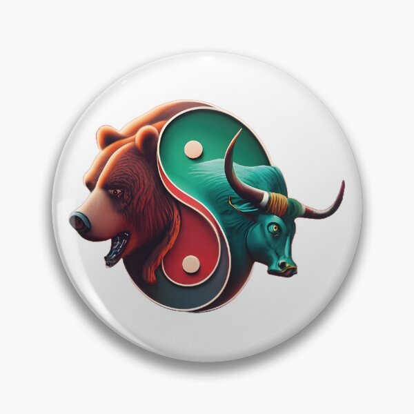 Item preview, Bear vs Bull Trading  designed and sold by BuxomBabe21.