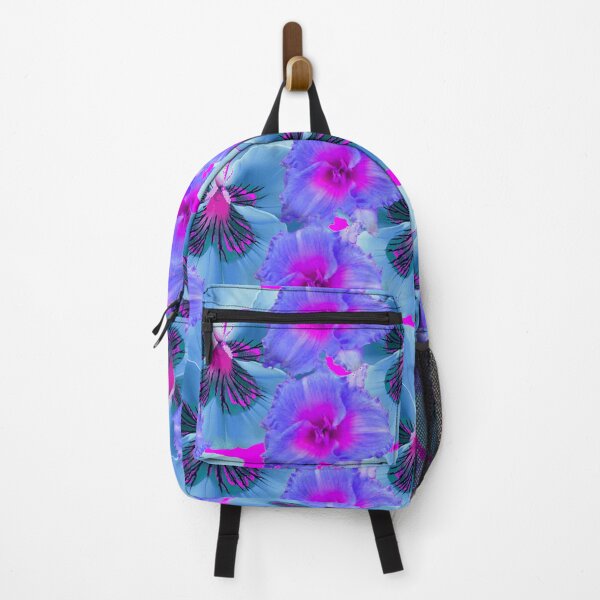 Item preview, BLUE PANSY PATTERNS ABSTRACT PURPLE ART designed and sold by sharlesart.