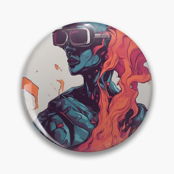 Item preview, Molten Memoirs: Volcano Man's Harmonic Dance with Nature's Wrath designed and sold by The-Library.