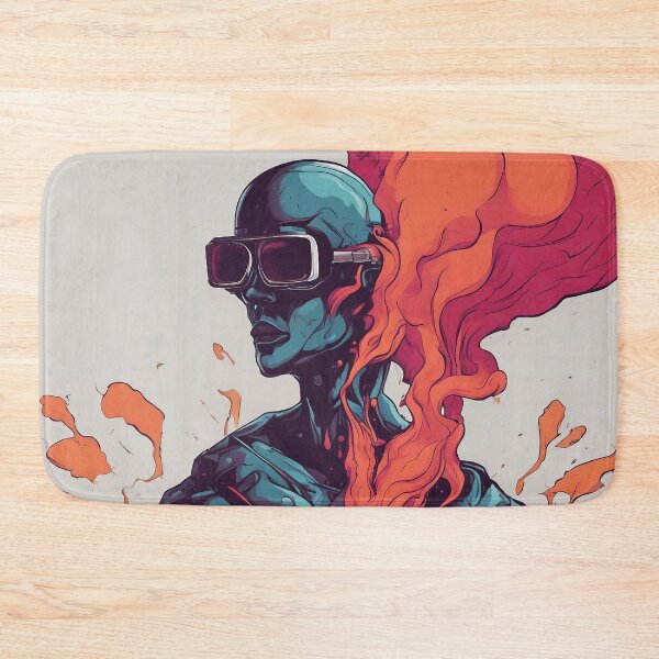 Item preview, Molten Memoirs: Volcano Man's Harmonic Dance with Nature's Wrath designed and sold by The-Library.