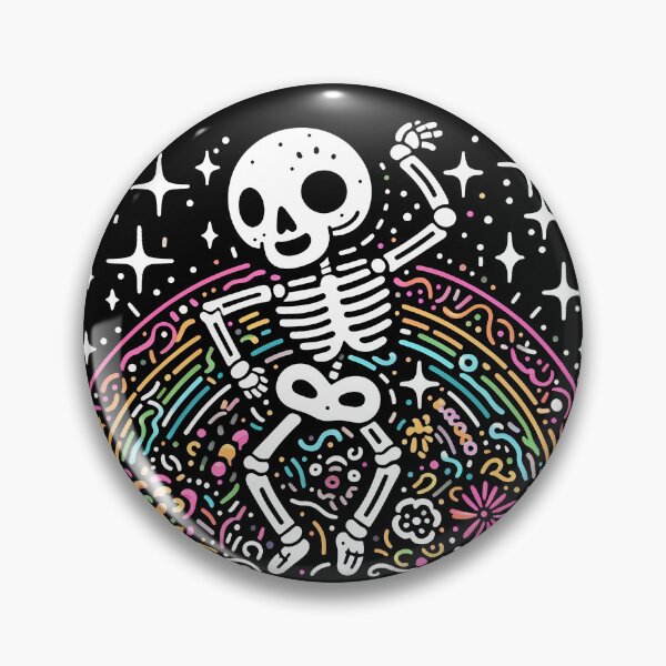 Item preview, SKELETON DANCING TRICK OR TREAT  HAPPY CUTE  Midjourney AI Artwork designed and sold by davidjulie.