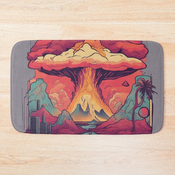 Item preview, Eruption's Enchanter: Volcano Man's Symphony of Smoke and Stone designed and sold by The-Library.
