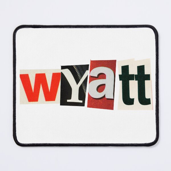 Item preview, Wyatt logo goods designed and sold by KPOP-4-U.