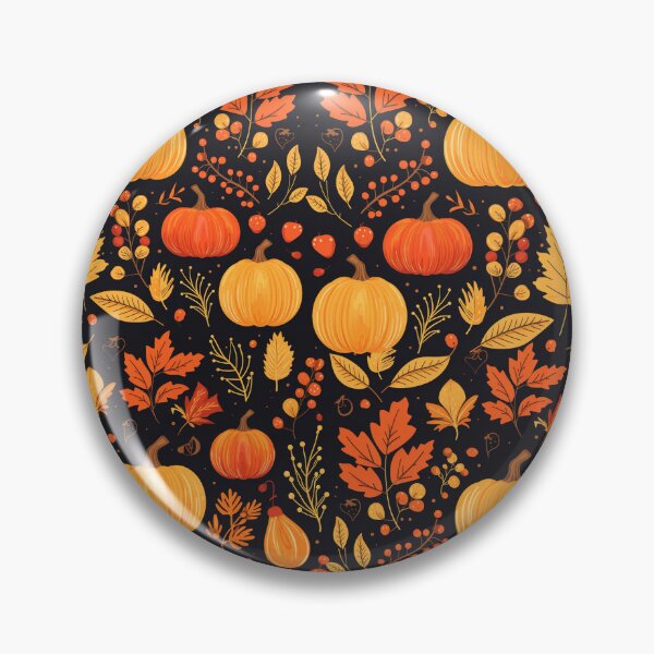 Item preview, Autumn pumpkin patch pattern designed and sold by RenderlyYours.