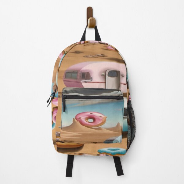 Item preview, Donuts Caravans Surreal Painting designed and sold by druidwolfart.