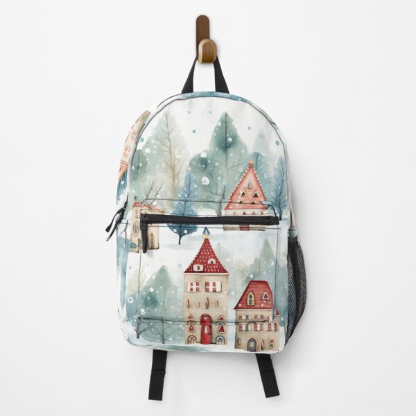 Item preview, Winter Town designed and sold by ArtbyAiGallery.
