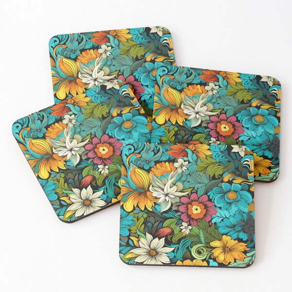 Item preview, Psychedelic Floral Pattern designed and sold by ShantyShawn.