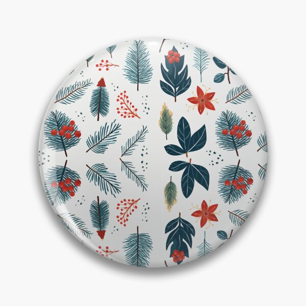 Item preview, Christmas floral pattern designed and sold by RenderlyYours.
