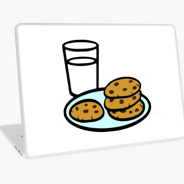 Cookies Laptop Skins Redbubble - roblox milk and cookies music id gaiia