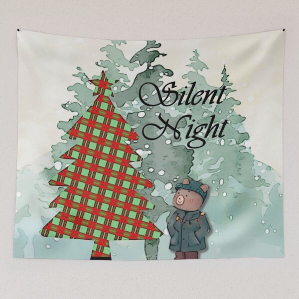 Artikelvorschau, Stille Nacht verschneite Winterszene entworfen und verkauft von gleefulme.