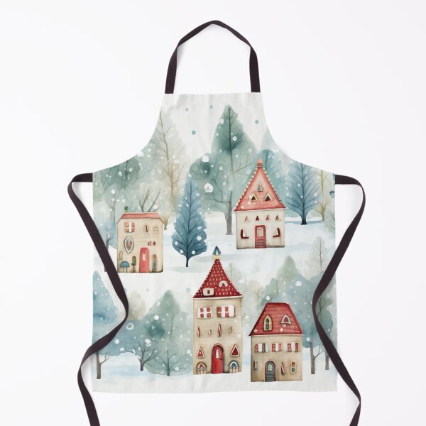Item preview, Winter Town designed and sold by ArtbyAiGallery.