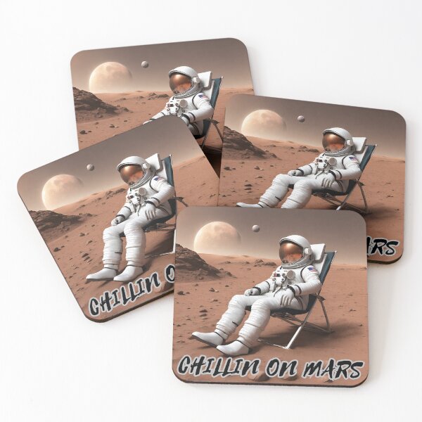 Item preview, “Chillin On Mars” designed and sold by Nokart.