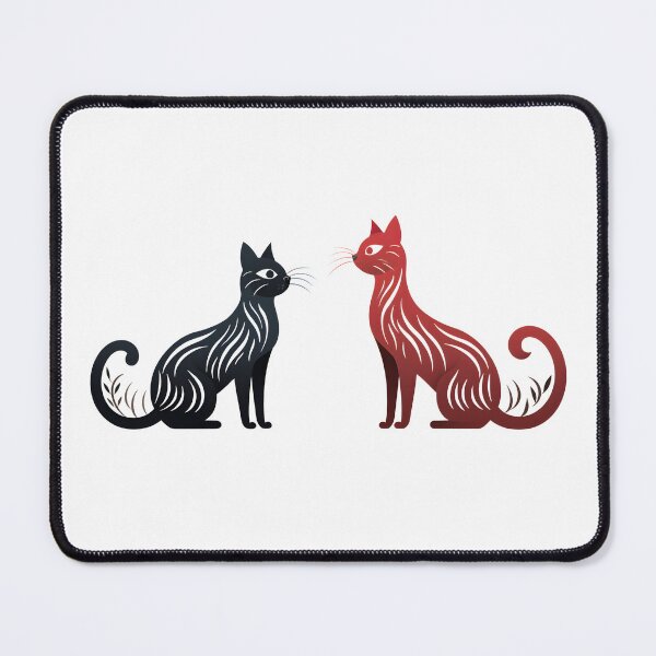 Item preview, Papercut art of Face to Face Cat designed and sold by KNAA.