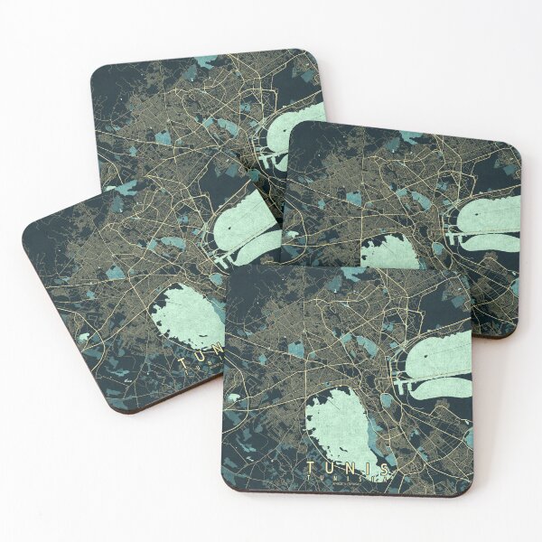 Item preview, Tunis City Map of Tunisia - Summer designed and sold by deMAP.
