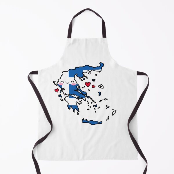 Item preview, Greece Flag Map Smile with Love designed and sold by pixelsparkzone.