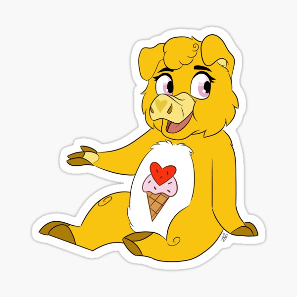 Who Cares Bears Stickers! — Martian Toys