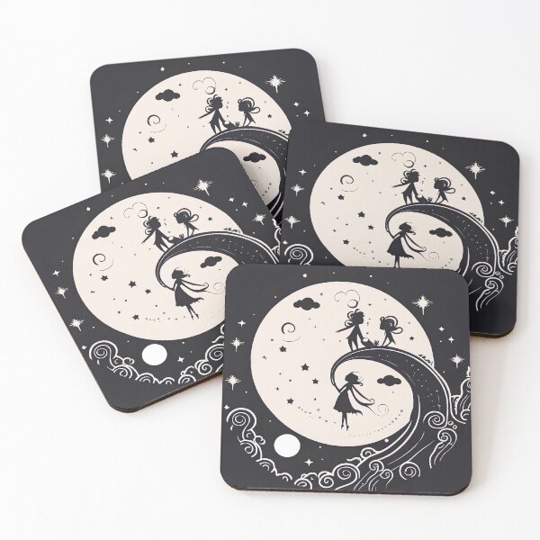 Item preview, Celestial Explorers: Walking on the Moon designed and sold by ObscureElegance.