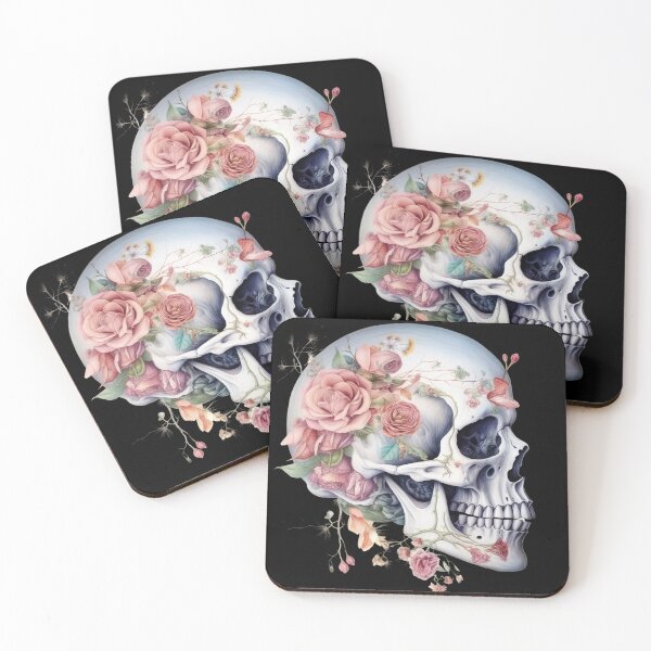 Item preview, Skulls and Roses Skeleton designed and sold by PugD.