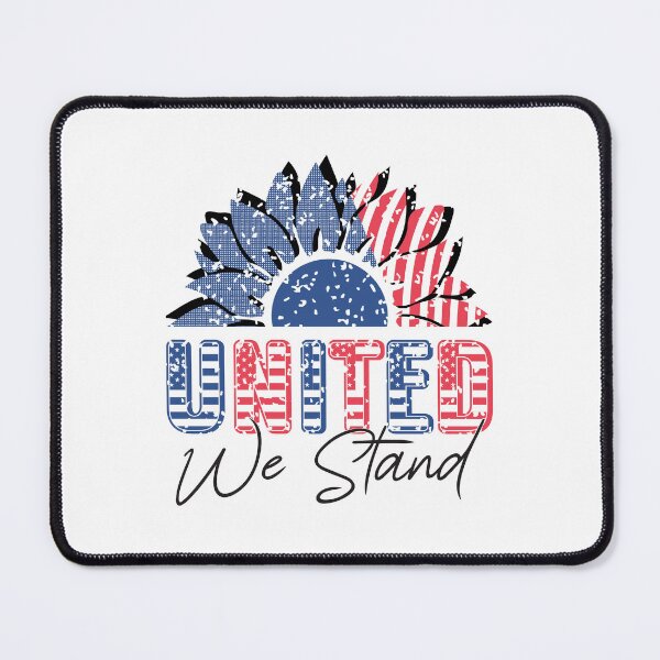 Item preview, United we stand, Flower American, USA Flag designed and sold by quanlh.