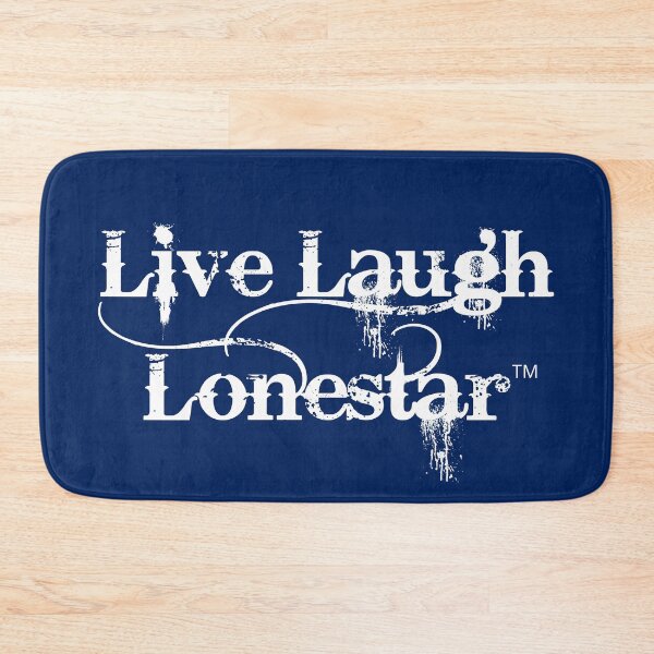 Item preview, Live Laugh Lonestar (TM) Rustic Font White designed and sold by Live Laugh Lonestar.