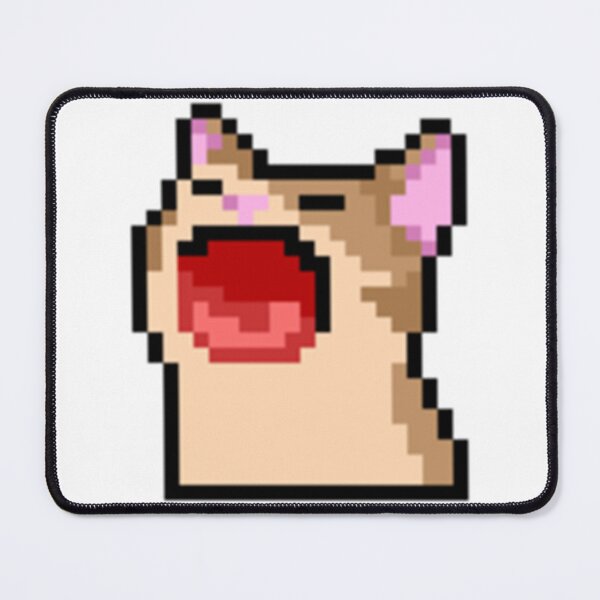 Item preview, pop cat ver1 pixel art designed and sold by BashPIXIE.
