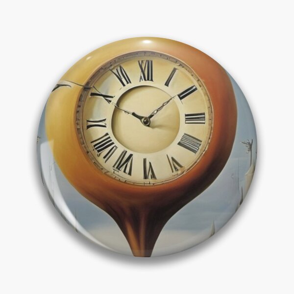 Artikelvorschau, Surrealistische Malerei der schmelzenden Uhr entworfen und verkauft von druidwolfart.