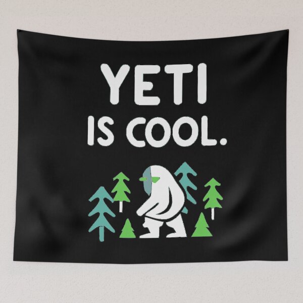 Item preview, Yeti is cool designed and sold by Arrain.