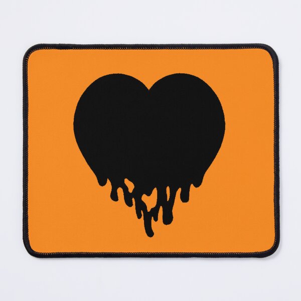 Item preview, Dripping Black Emo Heart designed and sold by kiippers.