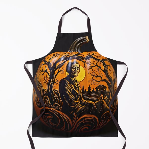 Item preview, hand crafted and painted halloween pumpkin designed and sold by dcrc.