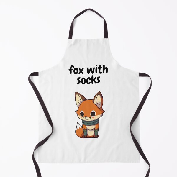 Item preview, Fox With Socks designed and sold by ChaiTees.