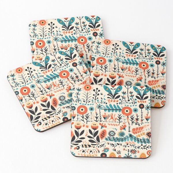 Item preview, ‘Vivid Retro Blossom designed and sold by wildlynordics.