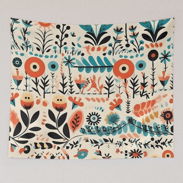 Item preview, ‘Vivid Retro Blossom designed and sold by wildlynordics.