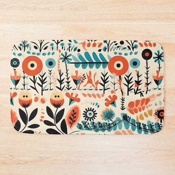 Item preview, ‘Vivid Retro Blossom designed and sold by wildlynordics.