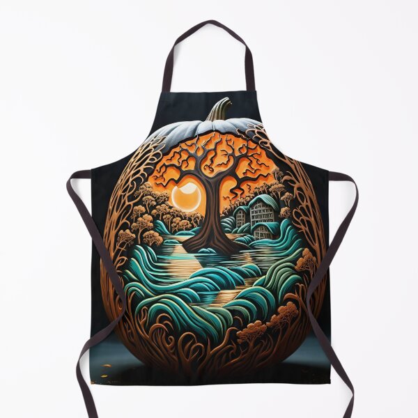 Item preview, hand crafted and painted halloween pumpkin designed and sold by dcrc.