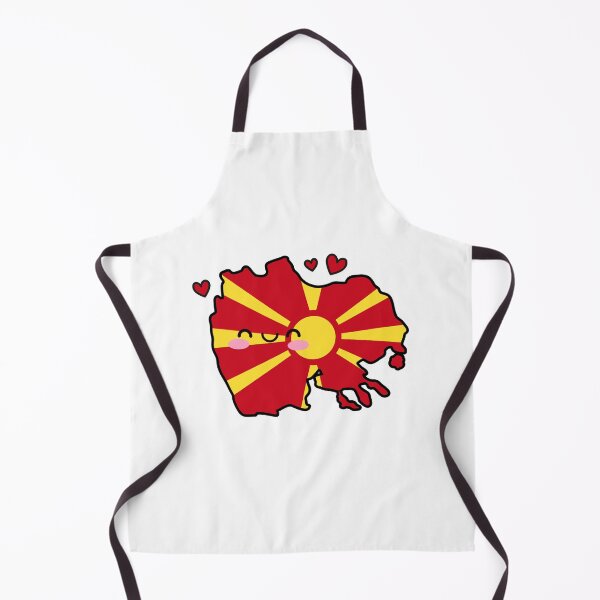 Item preview, Macedonia Flag Map Smile with Love designed and sold by pixelsparkzone.