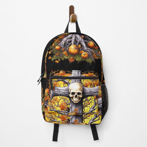 Item preview, Halloween Skull And Bones Rock Gothic tree designed and sold by PugD.
