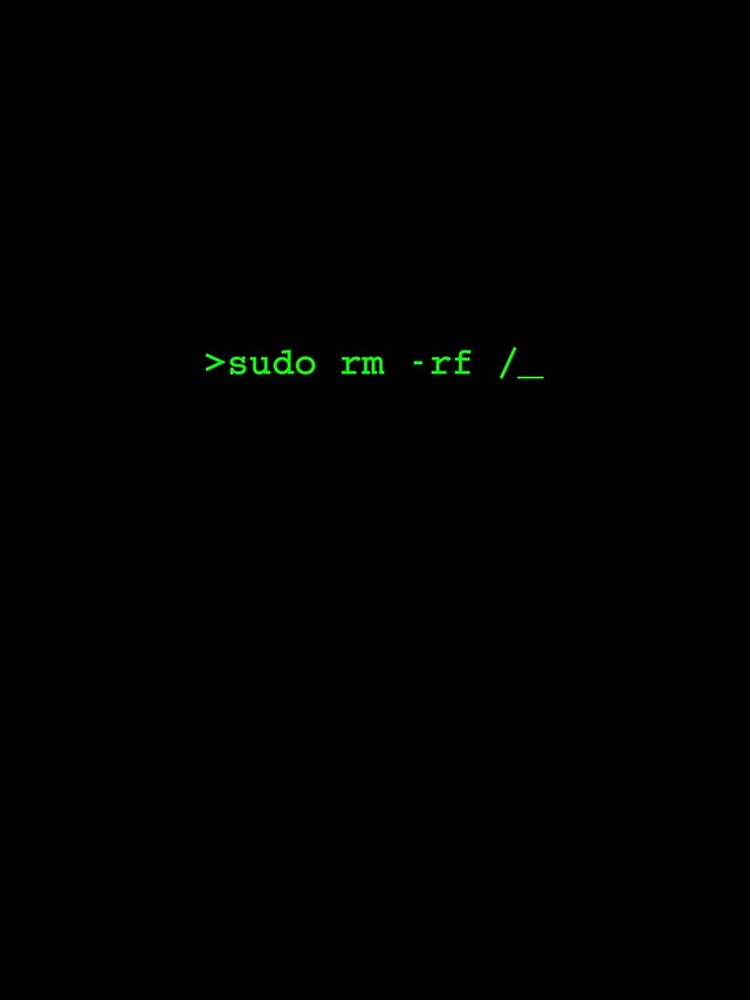 Thumbnail 4 of 4, iPhone Case, sudo rm -rf / designed and sold by Hectobyte.