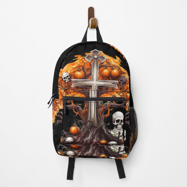 Item preview, Halloween Skull And Bones Rock Gothic tree designed and sold by PugD.