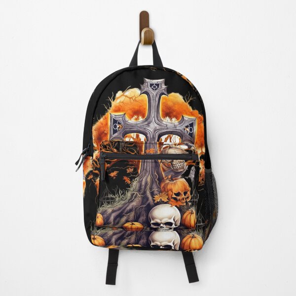 Item preview, Halloween Skull And Bones Rock Gothic tree designed and sold by PugD.