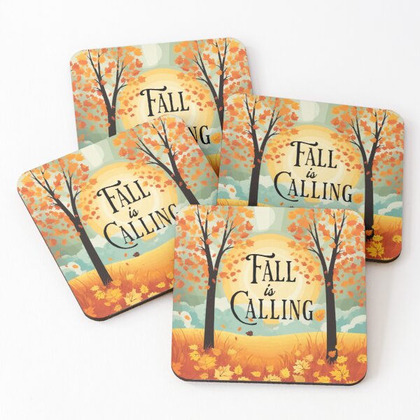 Item preview, Fall is calling cute autumnal design designed and sold by Themyodishop.