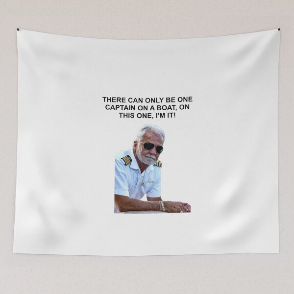 Item preview, Below Deck - Captain Lee - There can only be one captain on a boat, on this one, I'm it! designed and sold by meggie1tr.